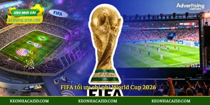 World Cup 2026 bị cắt giảm ngân sách trước giờ bóng lăn 2 FIFA tối ưu chi phí World Cup 2026