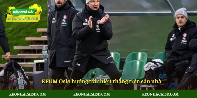 KFUM Oslo hướng tới chiến thắng trên sân nhà