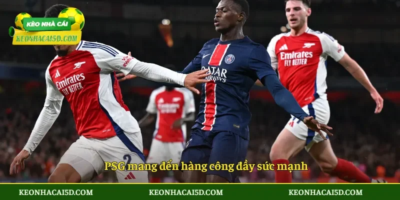 Soi kèo Arsenal vs PSG chung kết Champions League 2025/26 3 PSG mang đến hàng công đầy sức mạnh