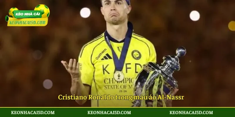 Cristiano Ronaldo trong màu áo Al-Nassr