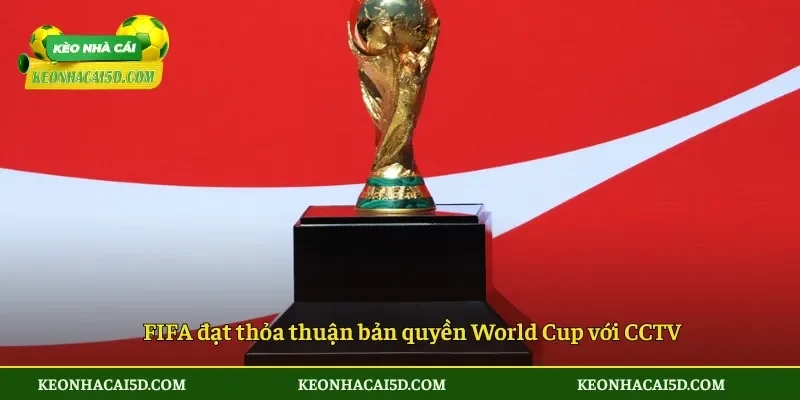 FIFA đạt thỏa thuận bản quyền World Cup với CCTV