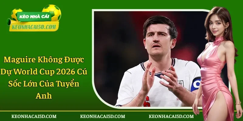 Maguire Không Được Dự World Cup 2026 Cú Sốc Lớn Của Tuyển Anh