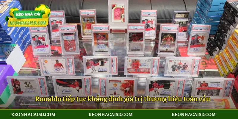 Ronaldo tiếp tục khẳng định giá trị thương hiệu toàn cầu