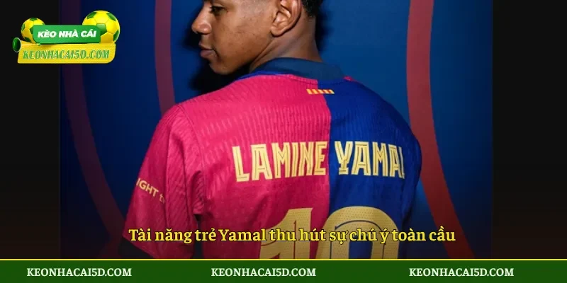 Áo Đấu Có Chữ Ký Yamal Gây Sốt Trên Sàn Đấu Giá 4 Tài năng trẻ Yamal thu hút sự chú ý toàn cầu